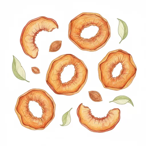 dried peaches