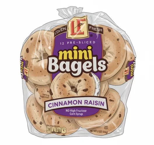 cinnamon raisin bagel