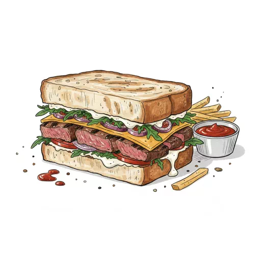steak sandwich