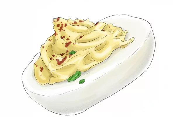 deviled egg