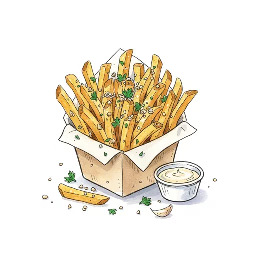 garlic fries