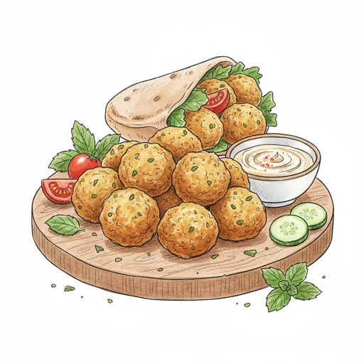 baked falafel