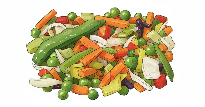 steamed mixed vegetables