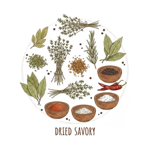 dried savory