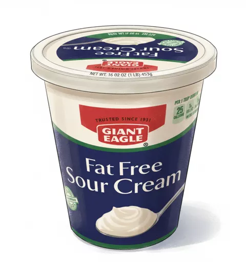 fat free sour cream