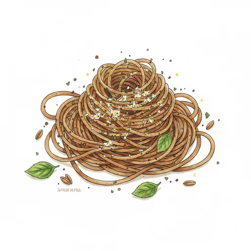 whole wheat spaghetti