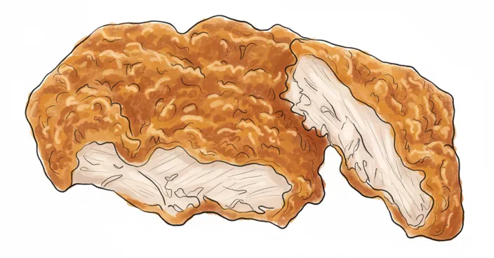 fried chicken breast