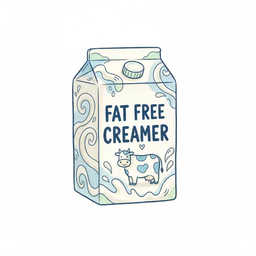 fat free creamer
