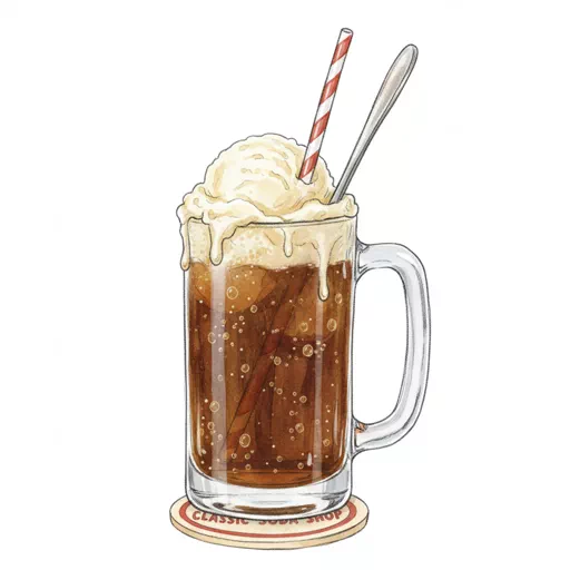 root beer float