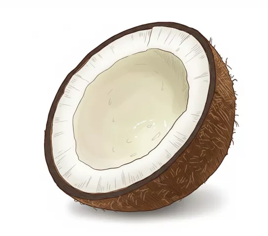 shredded coconut