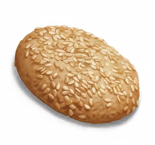 sesame bagel