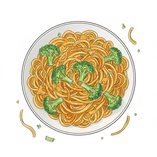 broccoli cheddar noodles