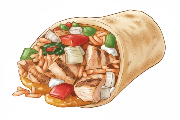 chicken wrap