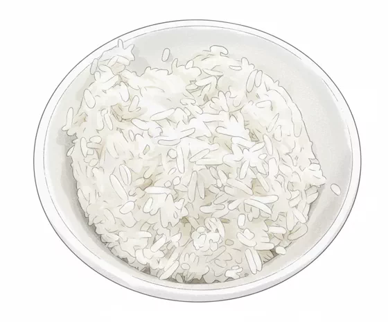 cooked rice