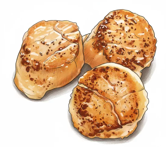 seared scallops