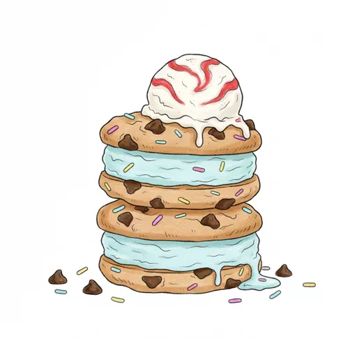 ice cream cookies