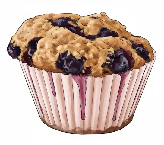 blueberry muffins