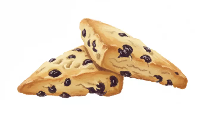 blueberry scone