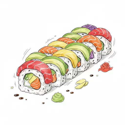 rainbow roll