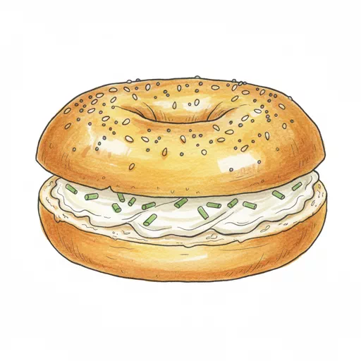 egg bagel
