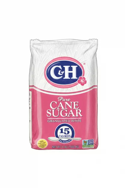 white granulated sugar