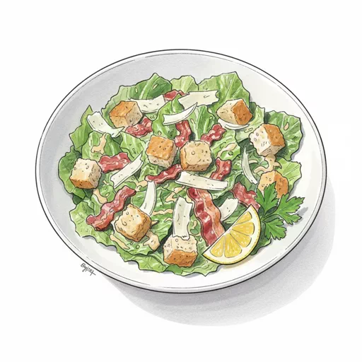 bacon caesar salad