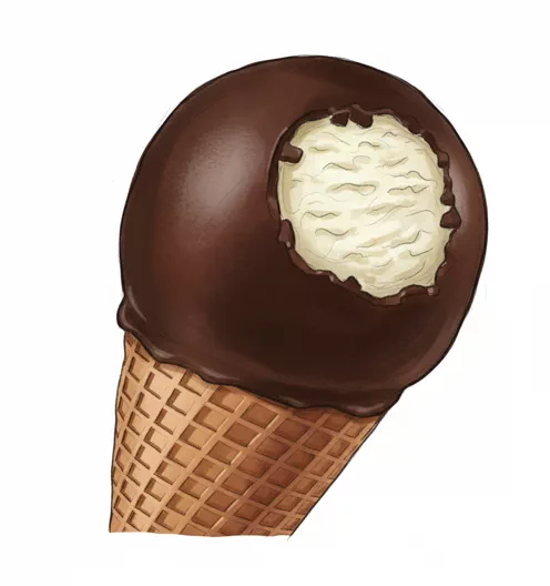 dipped cone
