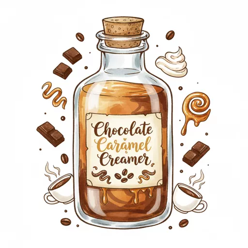 chocolate carmel creamer